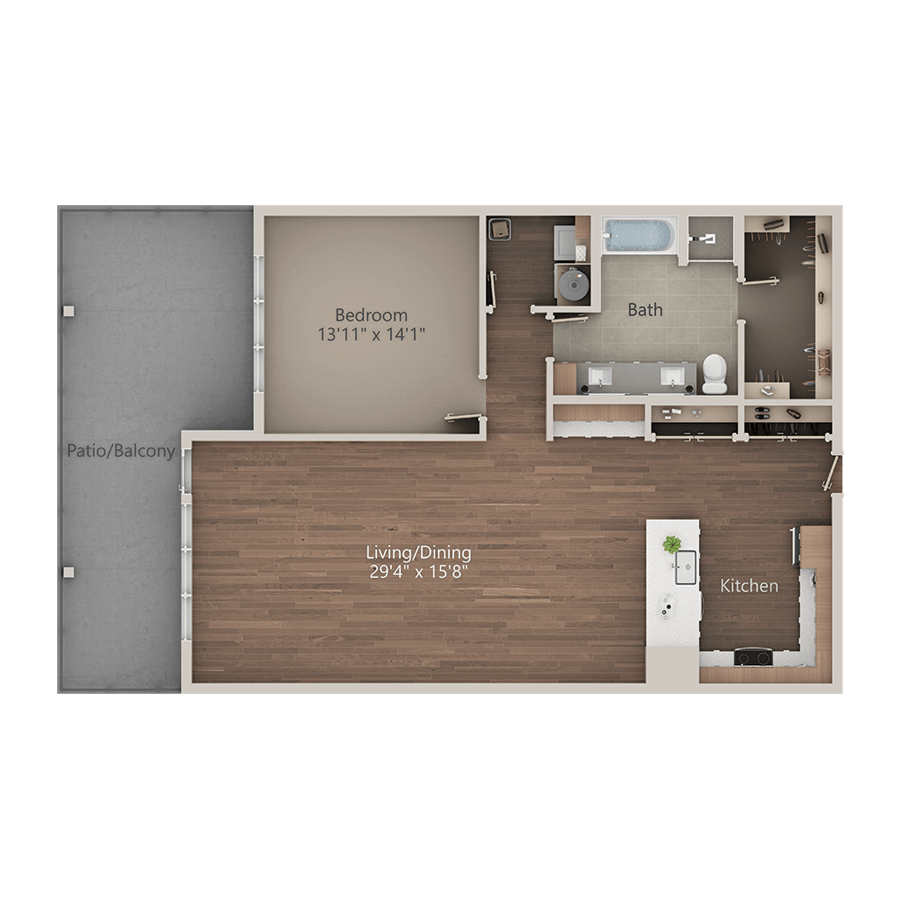 Floorplan A13_2D